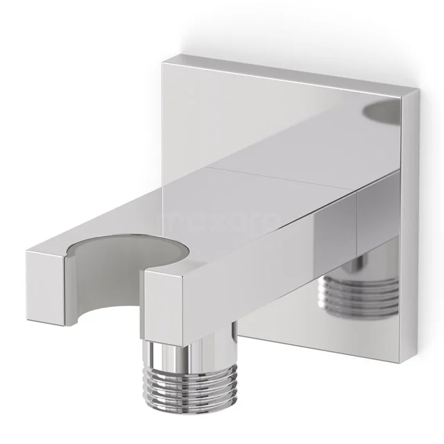 Hand shower holder Cubic Chrome, Wall-mounted, Chrome 22.156.800