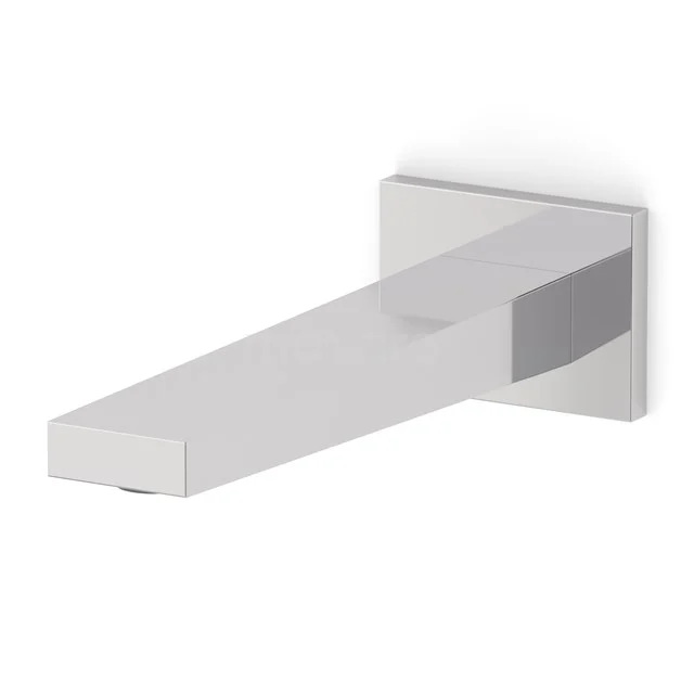 Bath spout Cubic Chrome, Wall-mounted, Chrome 33.157.100N