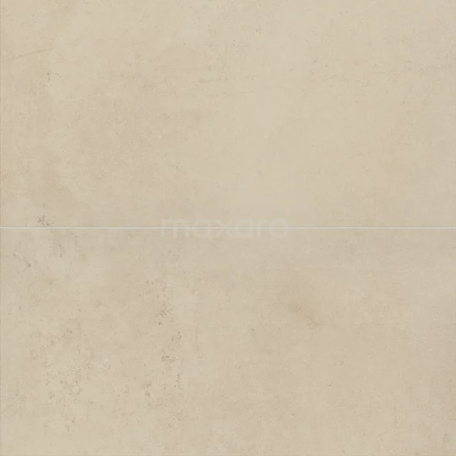 Calm Beige Vloer-/Wandtegel | 60x120 cm Beige Uni 301-090302 Calm Beige Vloer-/Wandtegel | 60x120 cm Beige Uni 301-090302