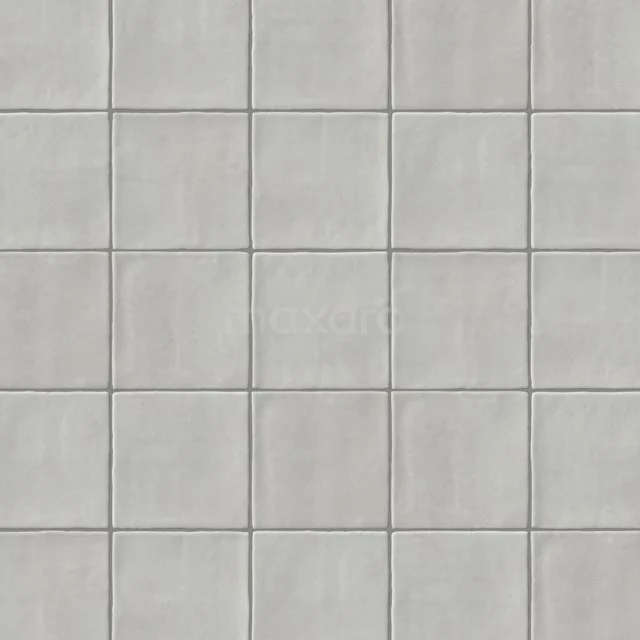 Wandfliese Paletta Neutral Grau 13x13cm Uni Grau Unrektifiziert 507-010202