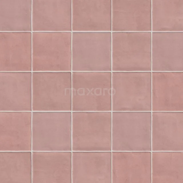 Wall tile Paletta Bold Pink 13x13cm Uni Pink Non Rectified 507-010203