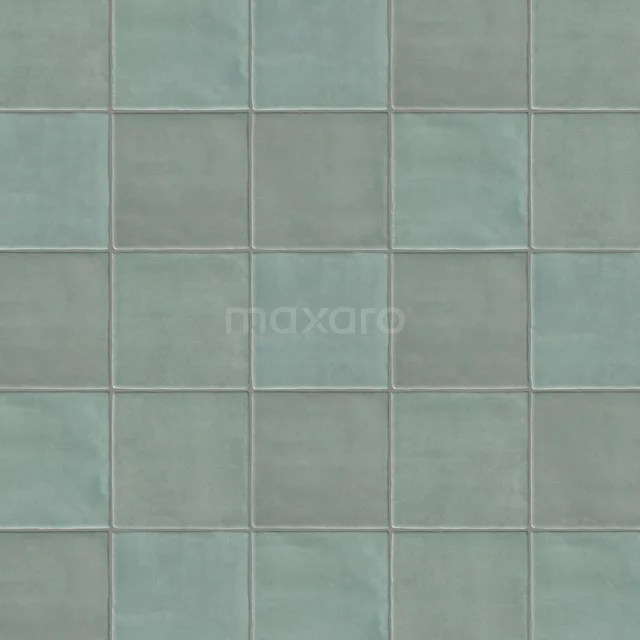 Wandfliese Paletta Bold Sea Green 13x13cm Uni Grün Nicht Rektifiziert 507-010204