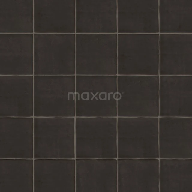 Wall tile Paletta Neutral Black 13x13cm Uni Black Not Rectified 507-010207