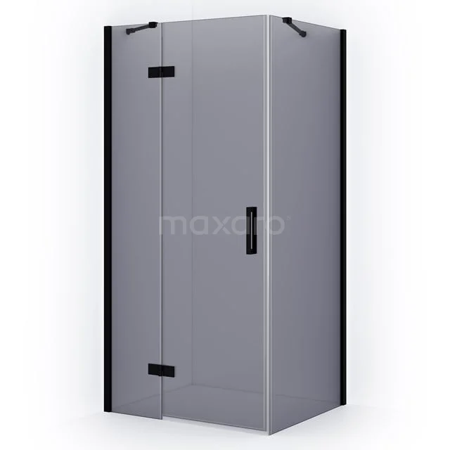 Diamond Duschkabine | 100x80 cm Matt Schwarz Drehtür Rechteck CDB214608411MB Diamond Duschkabine | 100x80 cm Matt Schwarz Drehtür Rechteck CDB214608411MB