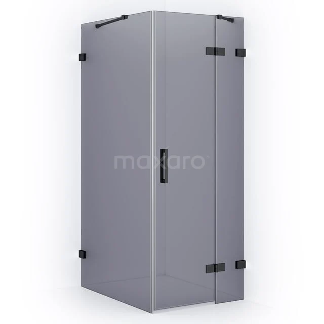 Diamond Duschkabine | 90x80 cm Schwarzchrom Drehtür Rechteck CDB223509421BC Diamond Duschkabine | 90x80 cm Schwarzchrom Drehtür Rechteck CDB223509421BC