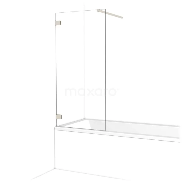 Diamant Badewannenaufsatz | 70 cm Edelstahl Klarglas BDA07120BR Diamant Badewannenaufsatz | 70 cm Edelstahl Klarglas BDA07120BR