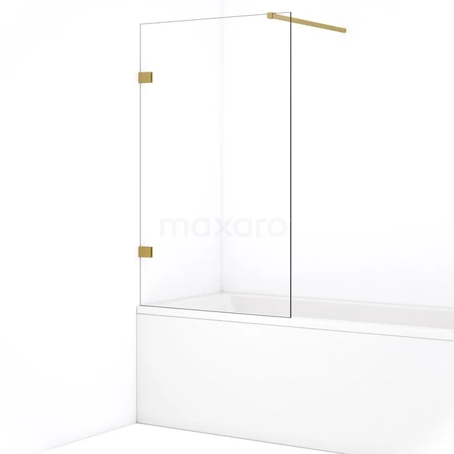 Diamond Badwand | 85 cm Goud Helder glas BDA085120GG