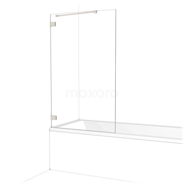 Diamant Badewannenaufsatz | 90 cm Edelstahl Klarglas BDA09220BR