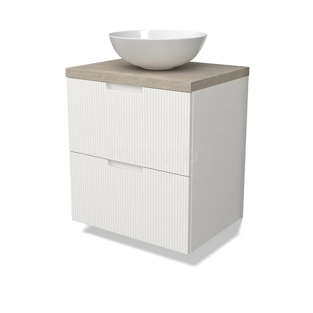 Badmöbel für Aufsatzwaschbecken Modulo Plato BMK17-02996