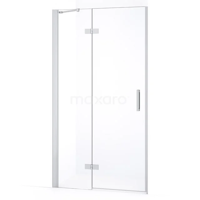 Diamond Douchedeur | 90 cm Chroom Helder glas Draaideur DDB21361230C