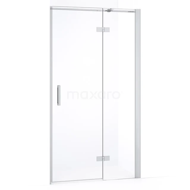 Diamond Shower door | 90 cm Chrome Clear glass Pivot door DDB22361330C