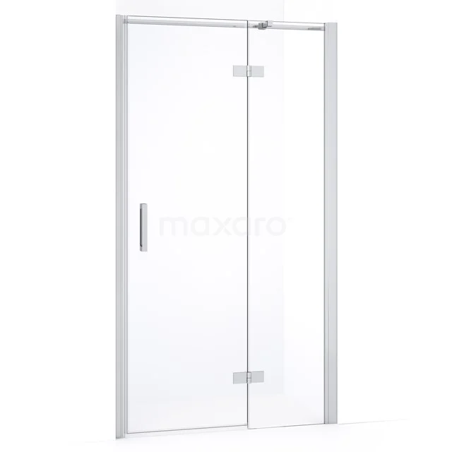 Diamond Shower door | 90 cm Chrome Clear glass Pivot door DDB22362330C