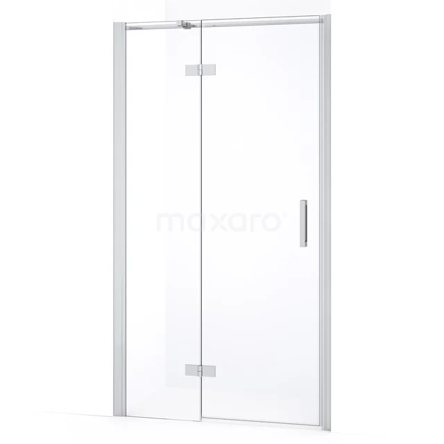 Diamond Shower door | 90 cm Chrome Clear glass Pivot door DDB21362330C