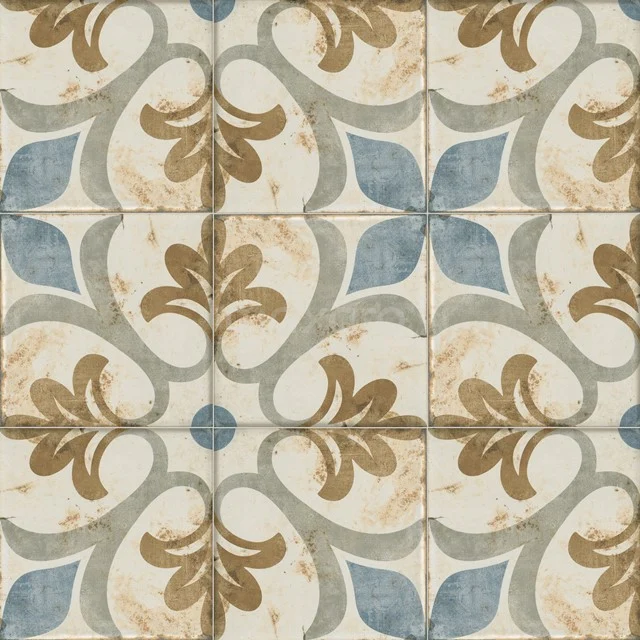 Fliesenmuster, Bodenfliese/Wandfliese, Vintage Classic White 502-0603TS