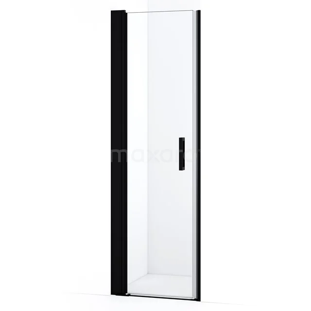 Diamond Shower door | 60 cm Matte black Clear glass Pivot door DDA105220MBN