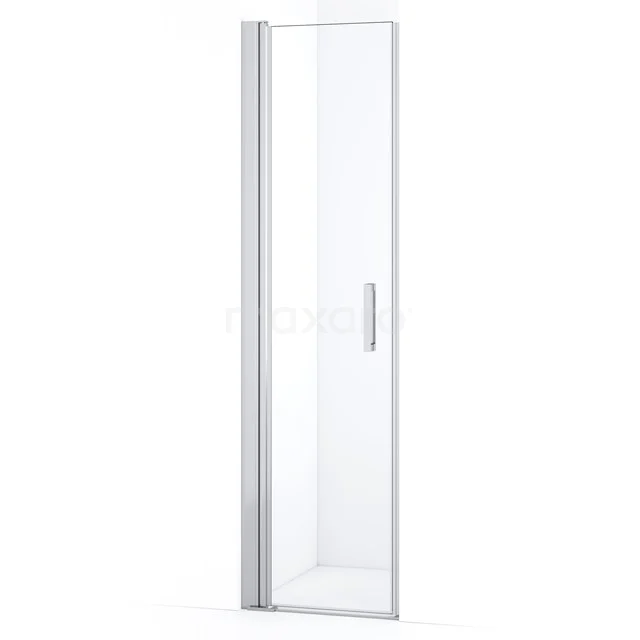 Diamond Shower door | 50 cm Chrome Clear glass Pivot door DDA1045110CN