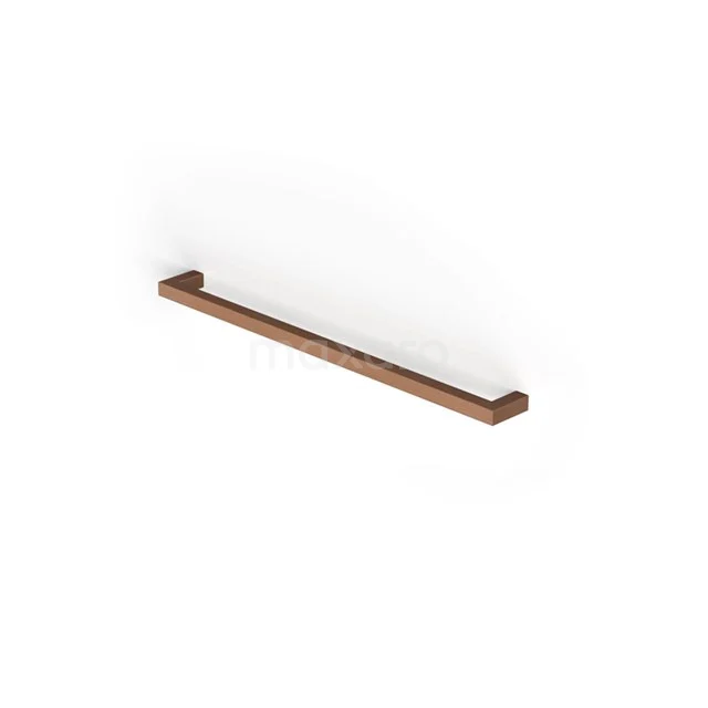 Handtuchhalter aus gebürstetem Kupfer, straffes Design, ideal für moderne Bäder. Fügen Sie Stil hinzu mit diesem eleganten Accessoire.