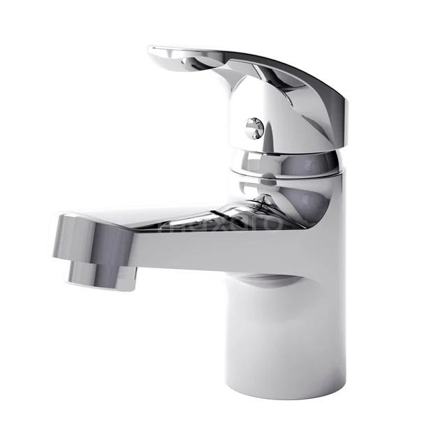 Easy Waschtischarmatur Unterputz | Chrom | Kaltwasserarmatur (für Gäste-WC) F0701A