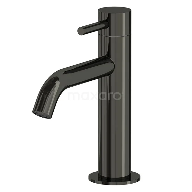 Cloakroom tap Radius Black Chrome, Cold water tap, Black chrome 55.004.434BC