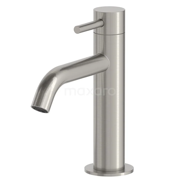 Cloakroom tap Radius Steel, Cold water tap, Stainless steel 55.004.434BR