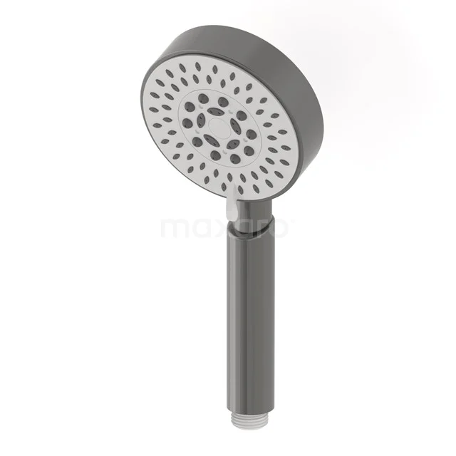 Handbrause Radius Schwarz Stahl, 5 Ständer, Schwarzes Metall 99.104.000ZM