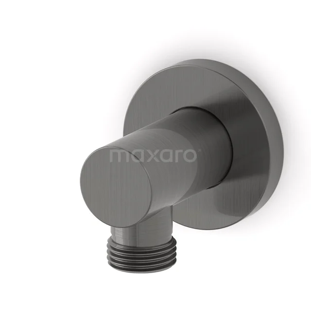 Brauseschlauchverbinder Radius Schwarz Stahl, Wandmontage, Schwarzes Metall 55.156.600ZMN Brauseschlauchverbinder Radius Schwarz Stahl, Wandmontage, Schwarzes Metall 55.156.600ZMN