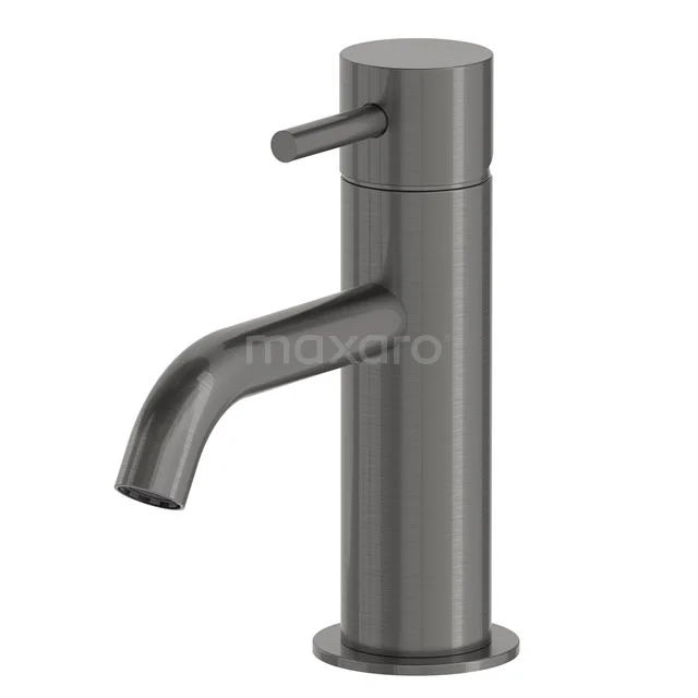 Basin tap Radius Black Steel, Single lever mixer tap, Black metal 55.003.571ZM