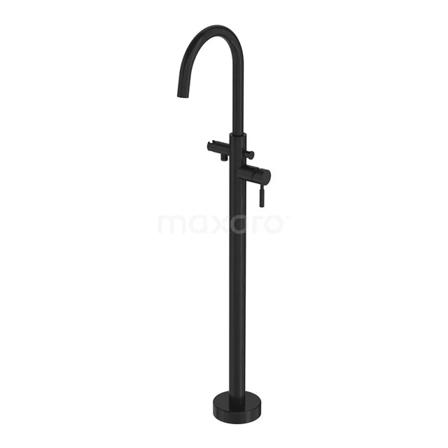 Freestanding bath tap without Handheld shower Radius Black, Single Lever Mixer Tap, Black 55.200.051MBN