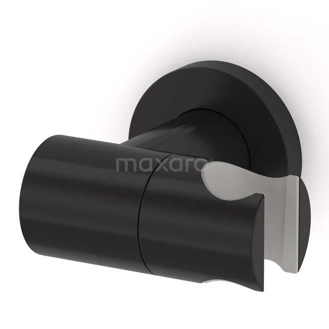 Handbrausehalter Radius Schwarz, Wandhalterung, Schwarz 55.156.700MBN