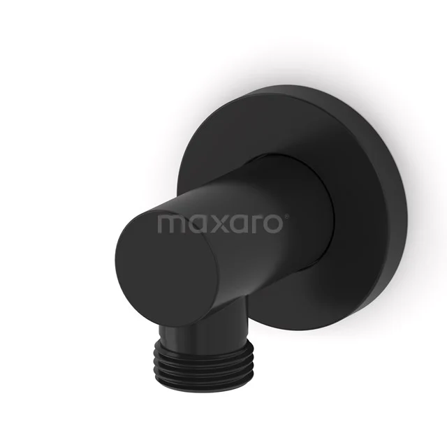 Handbrause Connector Radius Schwarz, Wandmontage, Schwarz 55.156.600MBN