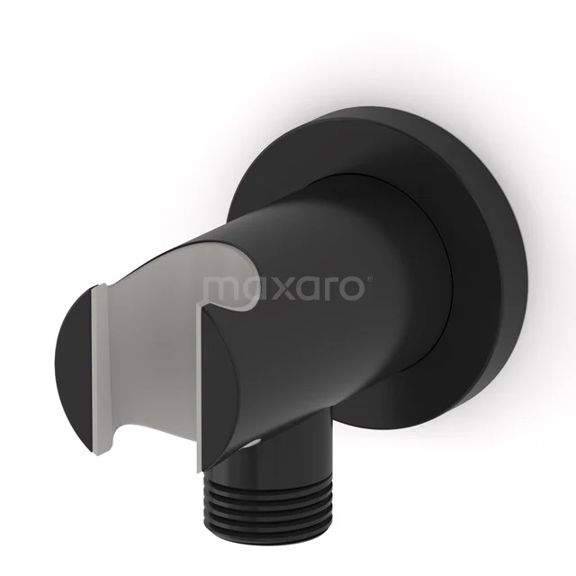 Handbrausehalter Radius Schwarz, Wandhalterung, Schwarz 55.156.200MB