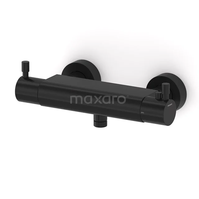 Thermostat-Duscharmatur Radius Schwarz, Schwarz 55.106.202MB Thermostat-Duscharmatur Radius Schwarz, Schwarz 55.106.202MB