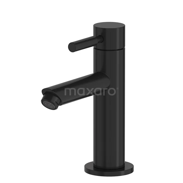 Cloakroom tap Radius Black, Cold water tap, Black 55.004.404MBN
