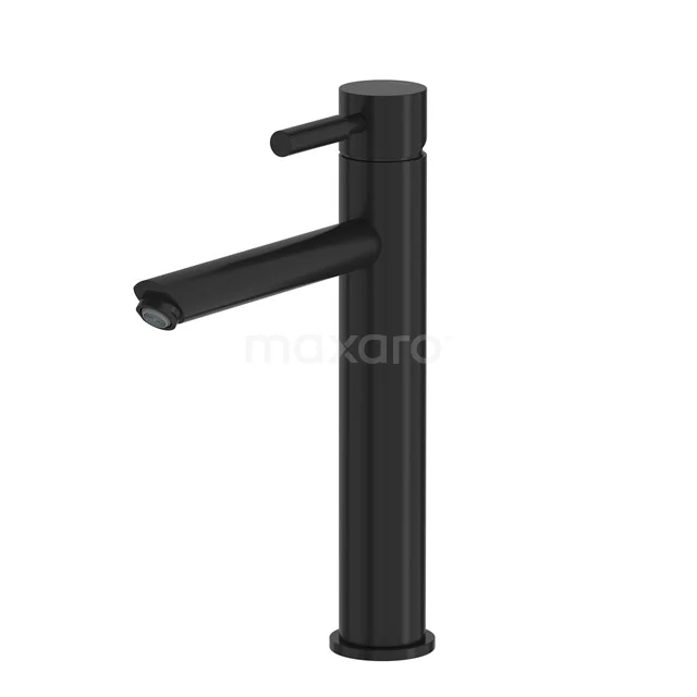 Radius Hohe Waschbeckenarmatur Unterputz | Schwarz | Einhebelmischer | Verlängerter Auslauf 55.003.541MB