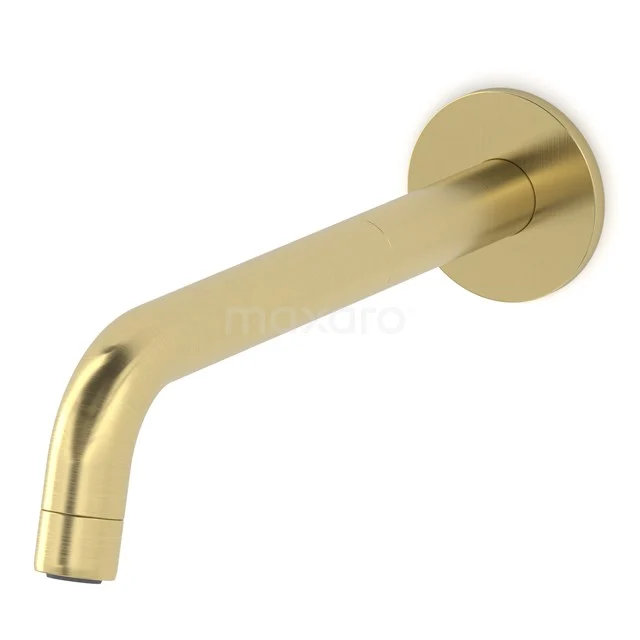 Wanneneinlauf Radius, Wandmontage, Hellgold 55.157.120LG