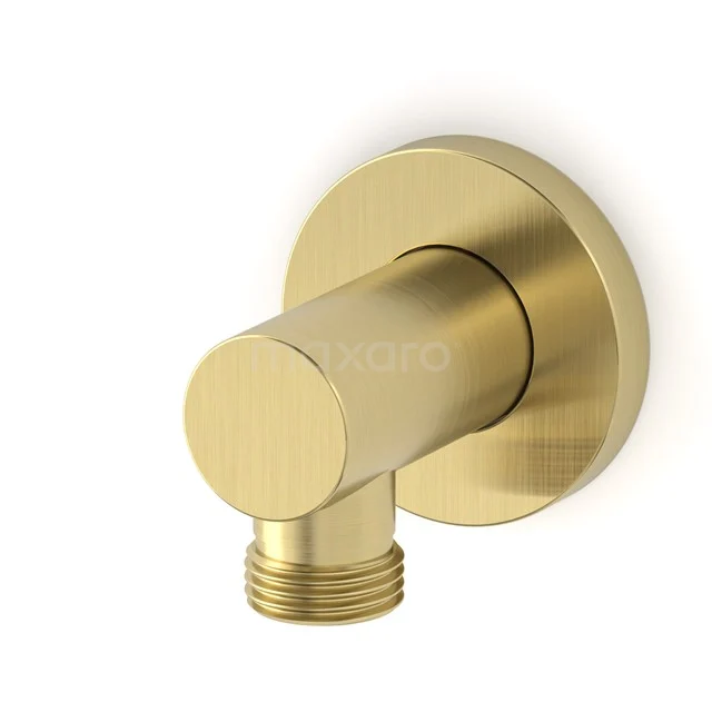 Brauseschlauchanschluss Radius, Wandmontage, Hellgold 55.156.600LG