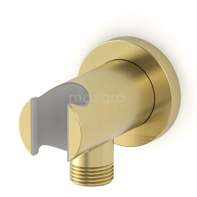 Hand shower holder Radius, Wall-mounted, Light gold 55.156.200LG