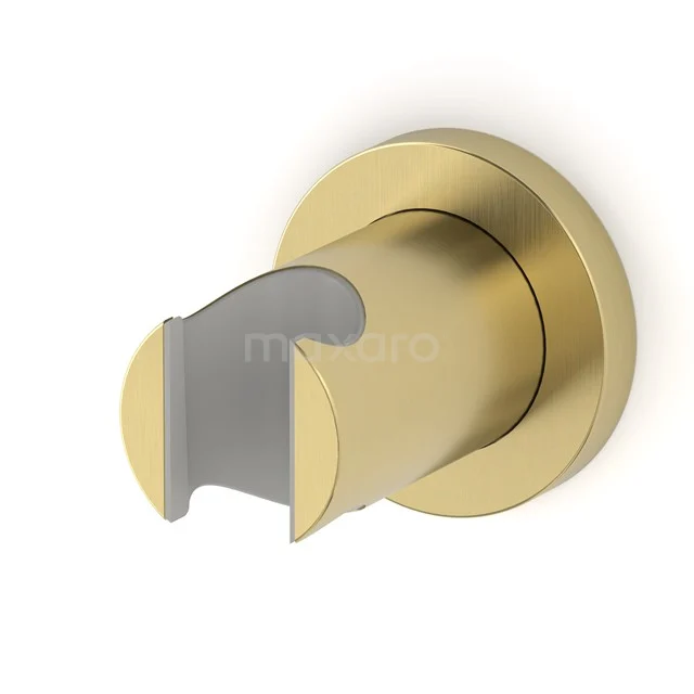 Hand shower holder Radius, Wall-mounted, Light gold 55.156.100LG