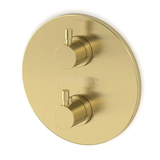 Einbau-Duscharmatur Radius Light Gold, thermostatisch, Light Gold 55.152.512LGS