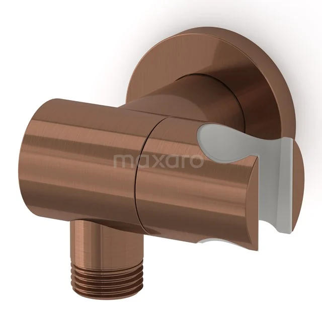 Hand shower holder Radius Copper, Wall-mounted, Adjustable, Copper 55.156.800KPN