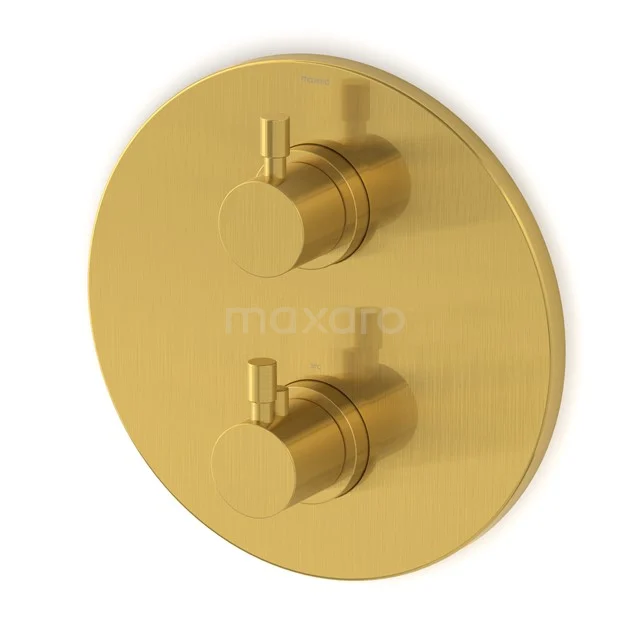 Einbau-Duscharmatur Radius Gold, Thermostat, Gold 55.152.512GGNS
