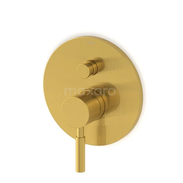 Built-in Shower valve Radius Gold, Single lever mixer tap, Gold 55.151.101GGNS