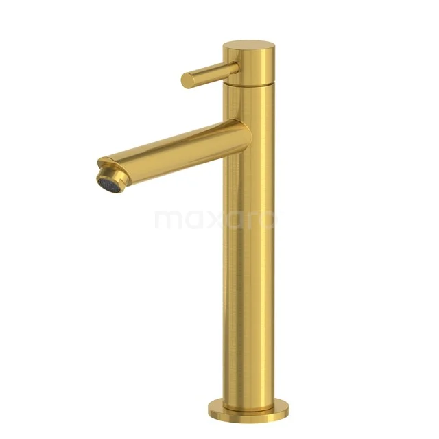 Radius Hohe Waschtischarmatur Aufputz | Gold | Kaltwasserarmatur (für Gäste-WC) 55.004.414GG Radius Hohe Waschtischarmatur Aufputz | Gold | Kaltwasserarmatur (für Gäste-WC) 55.004.414GG