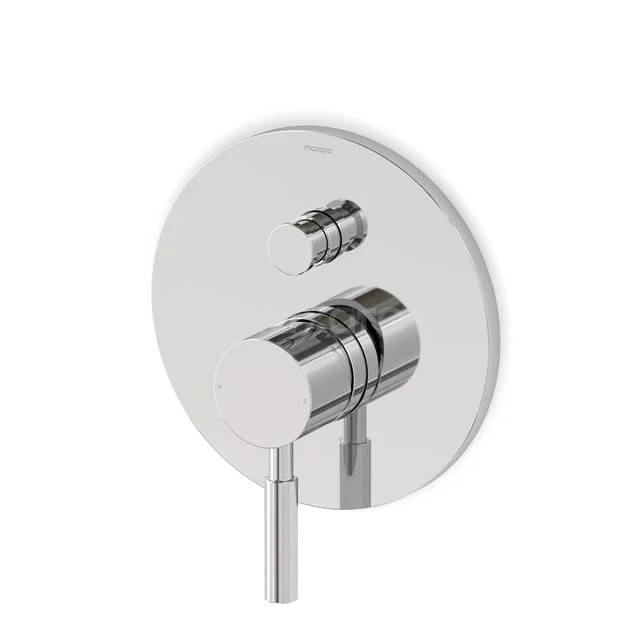 Shower valve Radius Chrome, Single lever mixer tap, Chrome 55.151.101NS