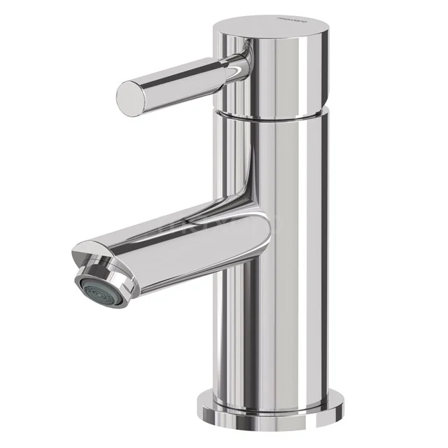 Wastafelkraan Radius Chrome, Eéngreeps Mengkraan, Chroom 55.003.561