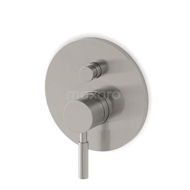 Shower valve Radius Steel, Single lever mixer tap, Stainless steel 55.151.101BRNS
