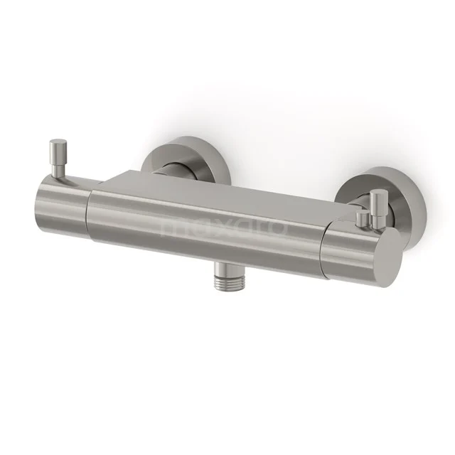 Thermostatic Shower Valve Radius Steel, Stainless steel 55.106.202BR