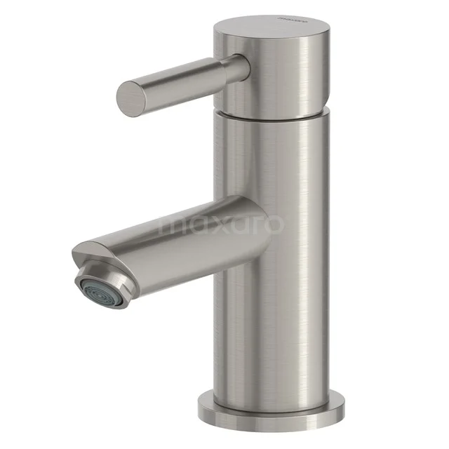 Basin tap Radius Steel, Single lever mixer tap, Stainless steel 55.003.561BR