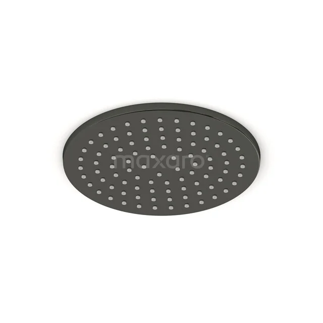 Regendusche Radius Schwarz Chrom, 20cm Duschkopf, Schwarz Chrom 99.200.200BC