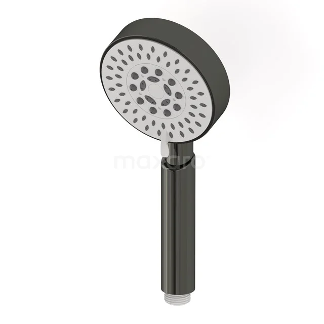 Handheld shower Radius Black Chrome, 5 Stands, Black chrome 99.104.000BC